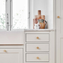 Knop 2078 - Gepolijst Messing