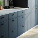 Knop 2078 - Gepolijst Messing