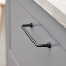 Handgreep Lounge - 160mm - Zwart