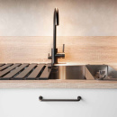 Handgreep Lounge - 160mm - Antiek Bruin