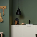 Handgreep Delta - 160mm - Zwart