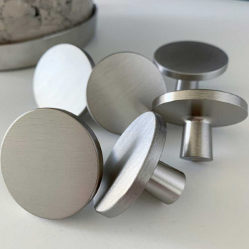 Knop Plato - RVS Afwerking