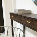 Knop T Graf Mini - Messing