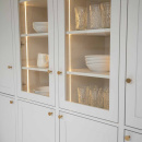 Knop Jubilee - 28mm - Onbehandeld Messing