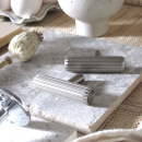 Knop T Rille - RVS Look