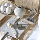 Knop T Rille - RVS Look