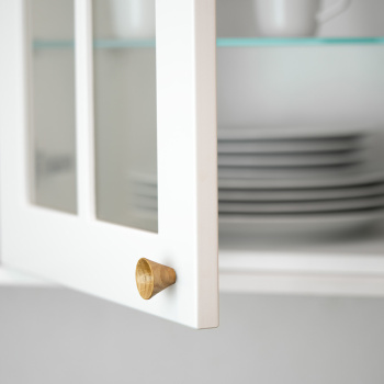 Knop Conic - 29mm - Eiken
