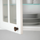 Knop Conic - 29mm - Walnoot