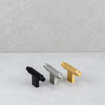 Knop T Arpa - Geborsteld Zwart