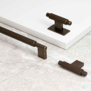 Handgreep Arpa - 192mm - Antiek Messing