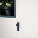 Knop T Arpa/Achterplaat - Geborsteld Zwart