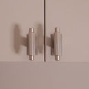 Knop T Arpa/Achterplaat - RVS Look