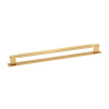 Handgreep Arpa/Achterplaat - 320mm - Geborsteld Messing
