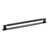 Handgreep Arpa/Achterplaat - 320mm - Geborsteld Zwart