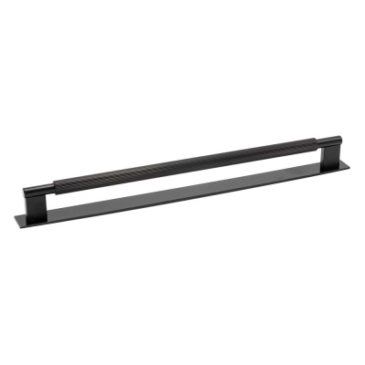Handgreep Arpa/Achterplaat - 320mm - Geborsteld Zwart in de groep Outlet bij Beslag Online (373107-11)