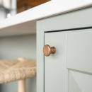 Knop Classis - 25mm - Walnoot