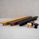 Knop Classis - 25mm - Walnoot