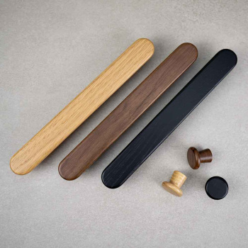 Handgreep Classis - 160mm - Walnoot