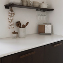 Handgreep Brutus - 160mm - Walnoot