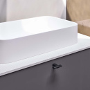 Knop T Crossing - Zwart/Zwart