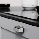 Komgreep Equester - 64mm - Vernikkeld