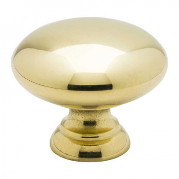 Knop 411 - 32mm - Gepolijst Messing