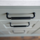 Handgreep Brohult M - 128mm - Zwart/Zwart