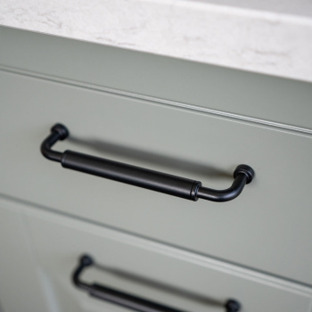 Handgreep Brohult M - 128mm - Zwart/Zwart