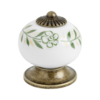 Knop 8131 - Groen/Antiek