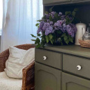 Knop 8131 - Groen/Antiek