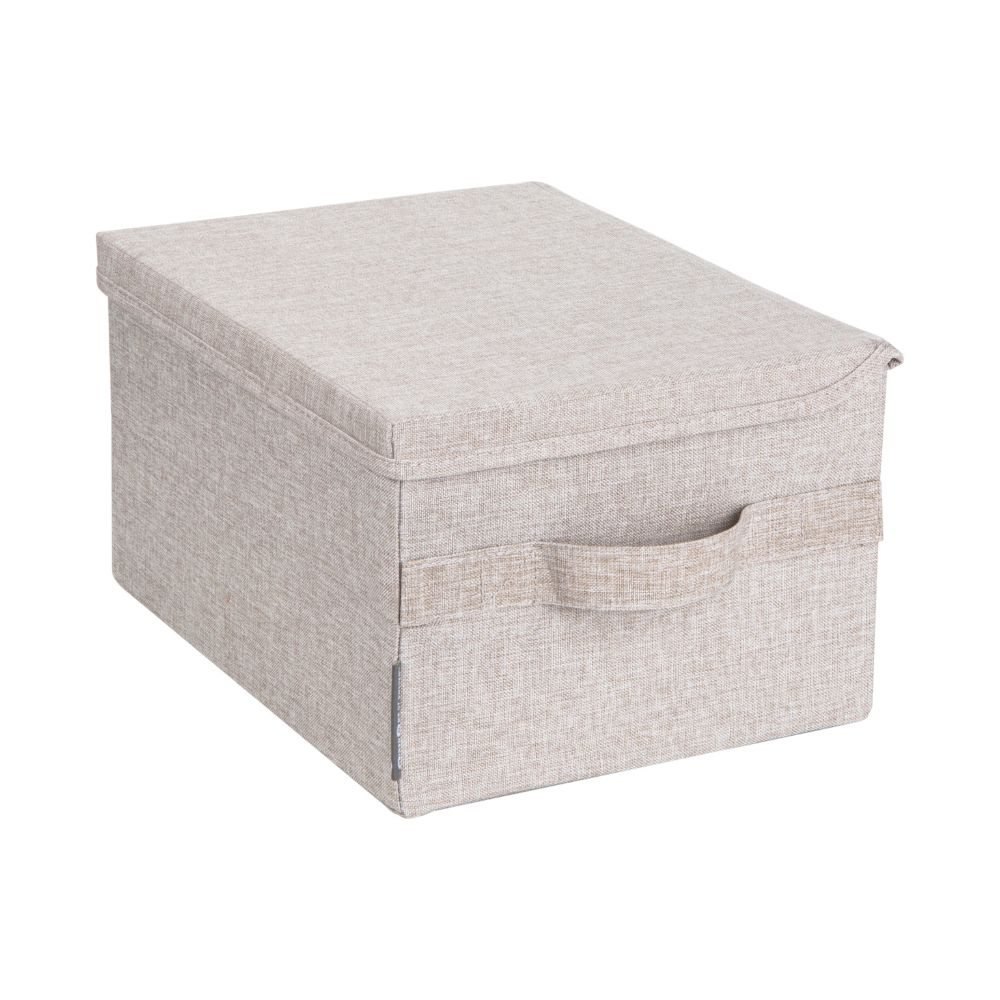 Opbergbox met deksel - Beige
