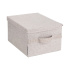 Opbergbox met deksel - Beige Opbergbox met deksel - Beige