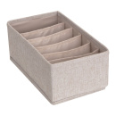 Opbergbox met 6-vakken - Beige