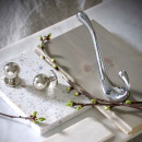 Haak Lagan - Gepolijst Chroom