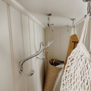 Haak Lagan - Gepolijst Chroom