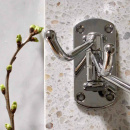 Haak Lyr - Gepolijst Chroom