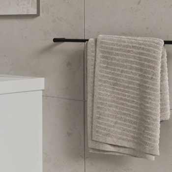 Handdoekhouder Stay - 600mm - Mat Zwart