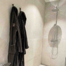 Handdoekhaak Base 200 1-Haak - Geborsteld RVS