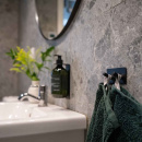 Handdoekhaak Base 200 2-Haak - Mat Zwart