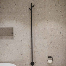 Base 200 Toiletrolhouder - Mat Zwart