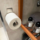 Base 200 Reserverolhouder - Geborsteld RVS