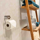 Base 200 Toiletrolhouder - Geborsteld RVS