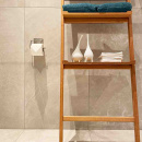 Base 200 Toiletrolhouder - Geborsteld RVS