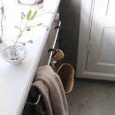 Base 100 Handdoekhouder - Chroom