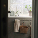 Base 100 Handdoekhouder - Geborsteld RVS