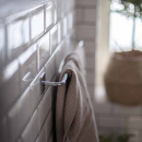 Base 200 Handdoekrek - Chroom