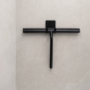 Douchewisser Met Houder Base - Mat Zwart