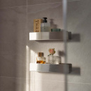 Doucherek Base - 300mm - Geborsteld RVS