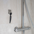 Scheermeshouder Base - Geborsteld RVS