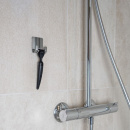 Scheermeshouder Base - Chroom